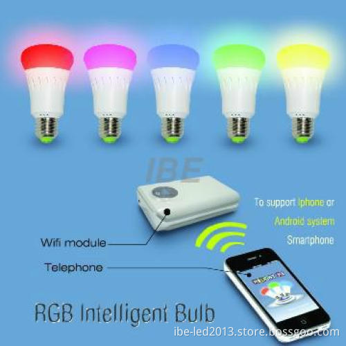 New Style WiFi Enabled, Multi-color Energy Efficient LED Light Bulb